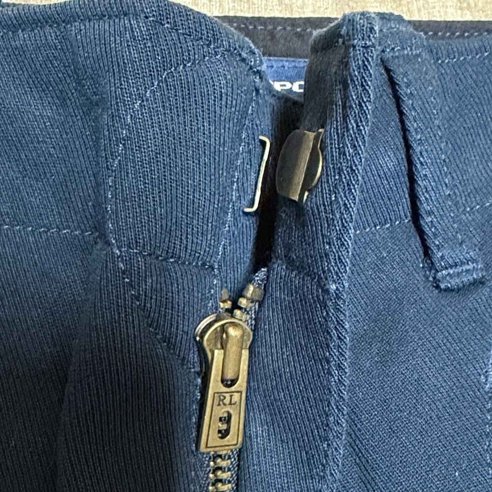 NWT Women’s Ralph Lauren Sport Equestrian Riding Pants Suede patches 4 Breeches - Picture 3 of 10